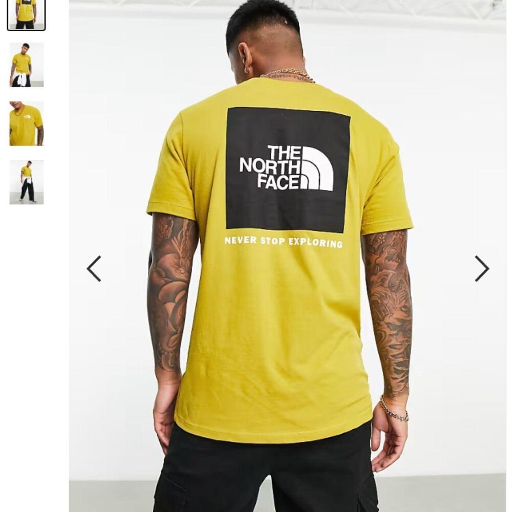 The north face neon yellow